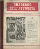 Quaderno dell'Ativista n°12, 1 aprile 1950 : Lotta per la liberta e la pace, par Pietro Secchia - Lotta di massa contro il fascismo, par Pietro ...