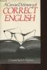 A concise dictionary of Correct English. Phytian B.A.