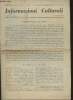 Informazioi Culturali anno III- n°20- 20 ottobre 1950. Ministero degli affari esteri