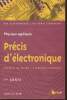 Pr&eacute;cis d'&eacute;lectronique Tome I: physique appliqu&eacute;e. Azan Jean-Luc