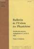 BUP n°751 bis Février 1993 Numéro Spécial: annales des concours, agrégations et CAPES 1992 Tome 2: Solutions. Collectif