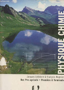 Physique-Chimie- Bac pro agricole- 1ère et Terminale