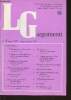LG argomenti n°3- anno XXIII- Maggio-Giugo 1987-Sommaire: Un libro non è solo un libro par Angela Galli Dossena- Significato dell'insgnificante nella ...