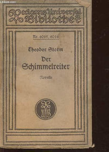 "Der Schimmelreiter (Collection ""Universal Bibliothek"", n°6015-6016)"
