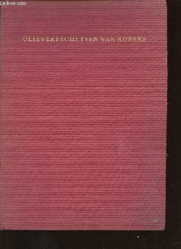 Olieverfschetsen van Rubens uit Nederlands en Belgisch Operbaar Bezit. d'Hulst Roger-A.