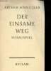 Der einsame weg schauspiel. Schnitzler Arthur