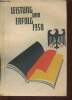 Leistung und erfolg 1958. Die Bundesregierung Berichtet. Non Renseign&eacute;