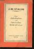 Über dialektischen und historischen Materialismus. Stalin J. W.