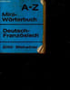 Mini-W&ouml;rterbuch A-Z. Deutsch-Franz&ouml;sisch. Collectif