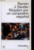 "Réquiem por un campesino español (Collection ""Destinolibro"", n°15)". Sender Ramon J.