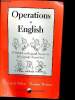 Operations in English. 55 Natural and Logical sequences for Language Acquisition. Supplementary Materials Handbook Two (1 volume). Nelson Gayle, ...