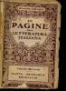 Le Pagine della Letteratura Italiana, volume Secondo : Dante - Petrarca - Boccaccio. Lipparini Giuseppe