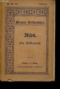 "Ein Volksfeind (Collection ""Meyers Volksbücher"")"