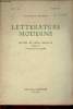 "Letterature moderne, anno I, n°1, Giugno 1950 : La ""Hypnerotomachia Poliphili"", par Benedetto Croce - Sémantique et sociologie : l'avatar moderne ...