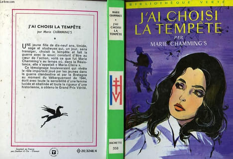 J'AI CHOISI LA TEMPETE. CHAMMING'S Marie