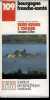 IGN, CARTE SERIE ROUGE 1:250000, n&deg;109 BOURGOGNE FRANCHE COMTE. COLLECTIF