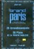 GRAND PARIS 20 ARRONDISSEMENTS 50 PLANS DE LA PROCHE BANLIEUE. COLLECTIF