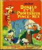 Donald et le professeur Pince-Nez. Gina Ingoglia et George Sherman