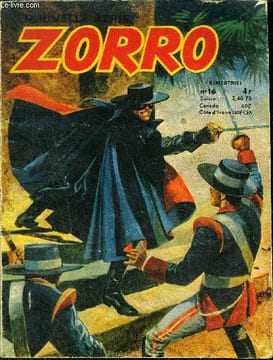 Zorro - Nouvelle Série Bimestriel n°16. Studio Del Principe