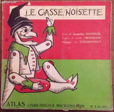 livre-disque microsillon 33t // Le casse-noisette. Hoffmann