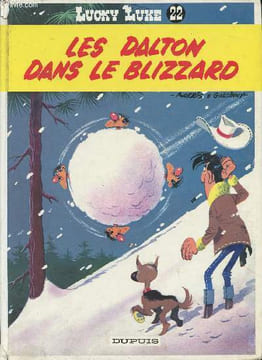 Lucky Luke - Les Dalton dans le blizzard. Morris - Goscinny