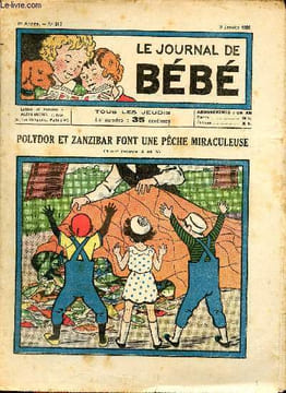 Le journal de Bébé - 1er semestre 1936 - n°217 à 227 + 229 à 242 - du 2 janvier au 25 juin 1936 (25 numéros - Incomplet). Collectif - Thévenin