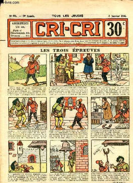 Le Cri-Cri - 2eme série - année 1936 - hebdomadaires n°901 à 953 - du 2 janvier au 31 décembre 1936 - COMPLET - Les trois épreuves - Le trou au trésor ...