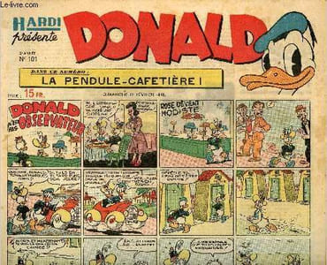 Donald (Hardi présente) - n° 101 - 27 février 1949 - Donald n'est pas observateur