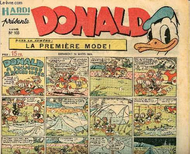 Donald (Hardi présente) - n° 103 - 13 mars 1949 - Donald a toujours de bonnes idées