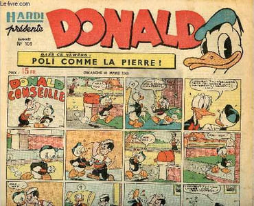 Donald (Hardi présente) - n° 104 - 20 mars 1949 - Donald conseille