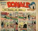 Donald (Hardi présente) - n° 213 - 22 avril 1951 - Donald en vacances. Collectif / Walt Disney