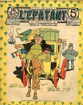 L'Epatant - année 1911 - n° 170 - 6 juillet 1911 - Pêche en temps prohibé - les pilleurs d'épaves par Eugène Michon - Le mystère des ruines par H. ...
