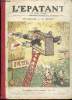L'Epatant - album - année 1931 - n°1170 à 1222 - du 1er janvier au 31 décembre 1931 - Les nouvelles aventures des pieds nickelés par Louis Forton - ...