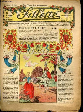 Fillette - année 1929 - n°1093 + 1096 à 1104 + 1106 + 1107 + 1109 à 1113 + 1115 à 1118 + 1121 + 1124 à 1126 - du 3 mars au 20 octobre 1929 - incomplet ...