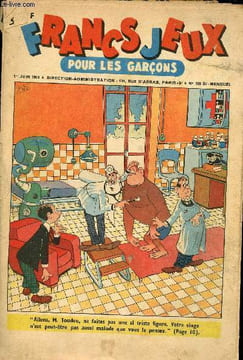 Francs-Jeux pour les garçons - n° 169 - 1er juin 1953 - Patinot et Ballinette - Ils ont vaincu le monde, Ceux de l'Orénoque-Amazone - A douze ans, ...