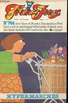 Francs-Jeux - année 1979 - n°744 + 745 + 747/748 - du 1er mai au 15 juin 1979 - Enquête-éveil, grains de sel - L'avion des gosses en corse - Spécial ...