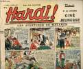 Hardi ! - n° 4 - 18 juillet 1937 -Les aventures de Malabar par Jean Normand - La vallée des monstres - L'escouade verte par Pierre Adam - Le ...