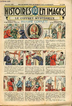Histoires en images - n° 1681 - 11 février 1936 - Le coffret mystérieux par Zep. Collectif