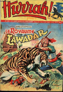 Hurrah ! - nouvelle série - n° 246 - 4 juillet 1958 - Le royaume de Lawadar - Terre sans pardon - Deux musiciens au far-west. Collectif
