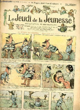 Le jeudi de la jeunesse - n° 51 - 13 avril 1905 - La pêche de carême par Loïs - Papier maché par Barn - La statue du commandeur par Lajarrige - ...