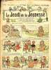 Le jeudi de la jeunesse - n° 225 - 13 août 1908 - Sur la route de l'école par Lajarrige - Une terrible aventure par Jules Demolliens - ressemblance ...