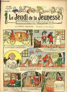 Le jeudi de la jeunesse - n° 325 - 14 juillet 1910 - La future princesse par Drawer - Cicéron par Steimer - Les bottes de Victor par Lajarrige - il y ...