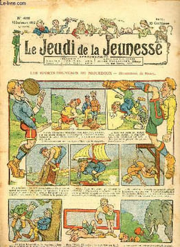 Le jeudi de la jeunesse - n° 439 - 19 septembre 1912 - Les sports nouveaux de Niguedoux par Nadal - Le réveille-matin du père mathieu par Malherbe - ...