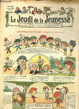 Le jeudi de la jeunesse - n° 476 - 5 juin 1913 - Les mohicans du Sud-est par Drawer - La tabatière du grand-père par Martinval - Excellente affaire ...
