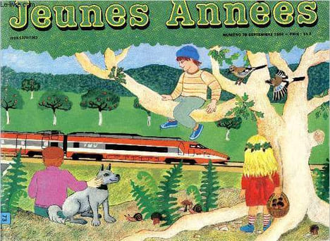 Jeunes Années - n°73 - Septembre 1986 - Partons en train ! - La visite au Rambolitrain - Train, train, joli train - Les chevaux enchevêtrés - Le loto ...