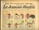 La Jeunesse Illustrée - n° 34 - 18 octobre 1903 - La peinture (scène de cirque) par Rabier - Le bon nuage - Le roi des voleurs par Elié Reloy - La ...