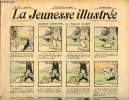 La Jeunesse Illustrée - n° 110 - 2 avril 1905 - Jeannot l'endormi par Rabier - la mi-carême des sauveteurs par Cyr - Poissons d'avril par Paul de ...