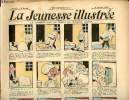 La Jeunesse Illustrée - n° 137 - 8 octobre 1905 - Le curieux pris au piège par Rabier - Le poisson, l'oiseau, l'écureuil, la souris et le bon Rémy ...
