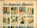 La Jeunesse Illustrée - n° 180 - 5 août 1906 - La lionne échappée par Rabier - La malice d'Auguste par Leguey - Le corbeau géant par Moriss - Les ...