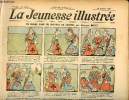 La Jeunesse Illustrée - n° 244 - 27 octobre 1907 - Un drame dans un château de cartes par Motet - La cigarette (scène de cirque) par Leguey - Sauvés ...